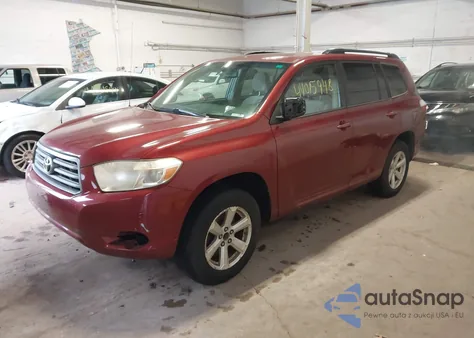 2008 Toyota Highlander из США, поврежденный, VIN JTEES41A482036932